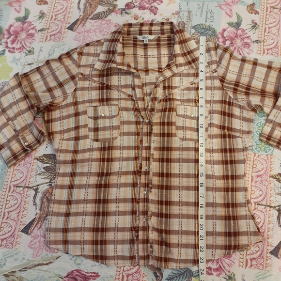 M&Co Western Checked Shirt - Picture 14 of 14